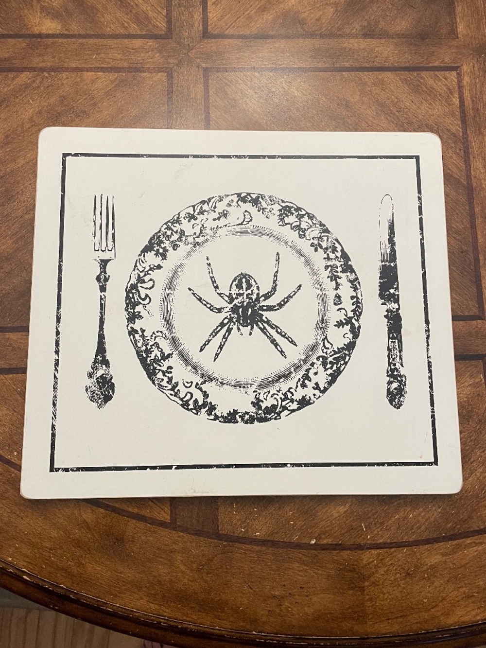 Gothic spider/dining art